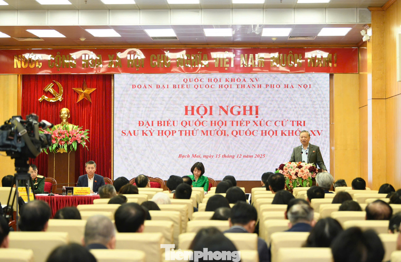 Quang cảnh hội nghị. Ảnh: Như Ý. tp-1512tbttl2.jpg