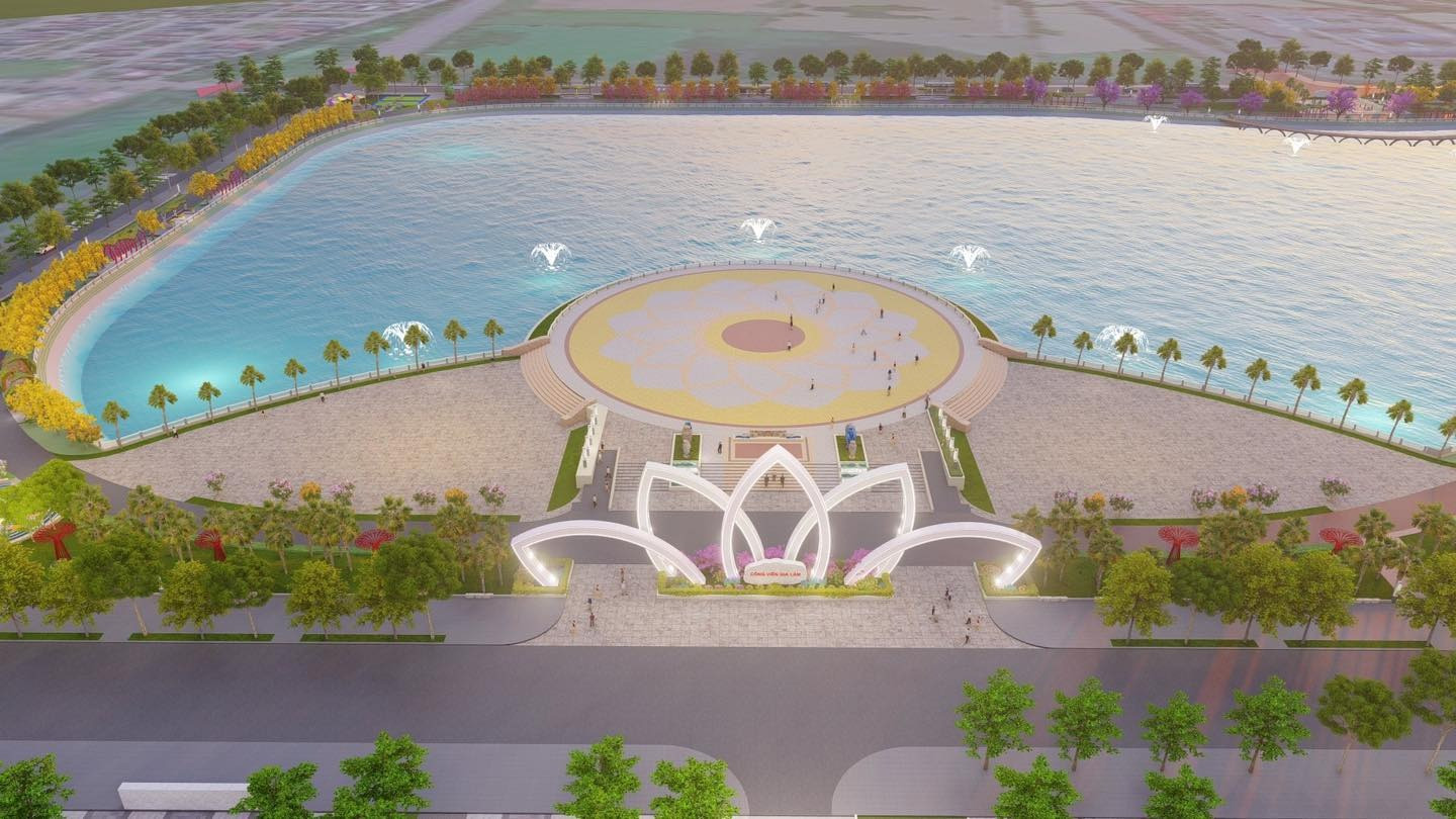 Đơn vị hành chính loại đặc biệt sắp có công viên trăm tỷ rộng 31ha nằm đối diện UBND xã- Ảnh 2.