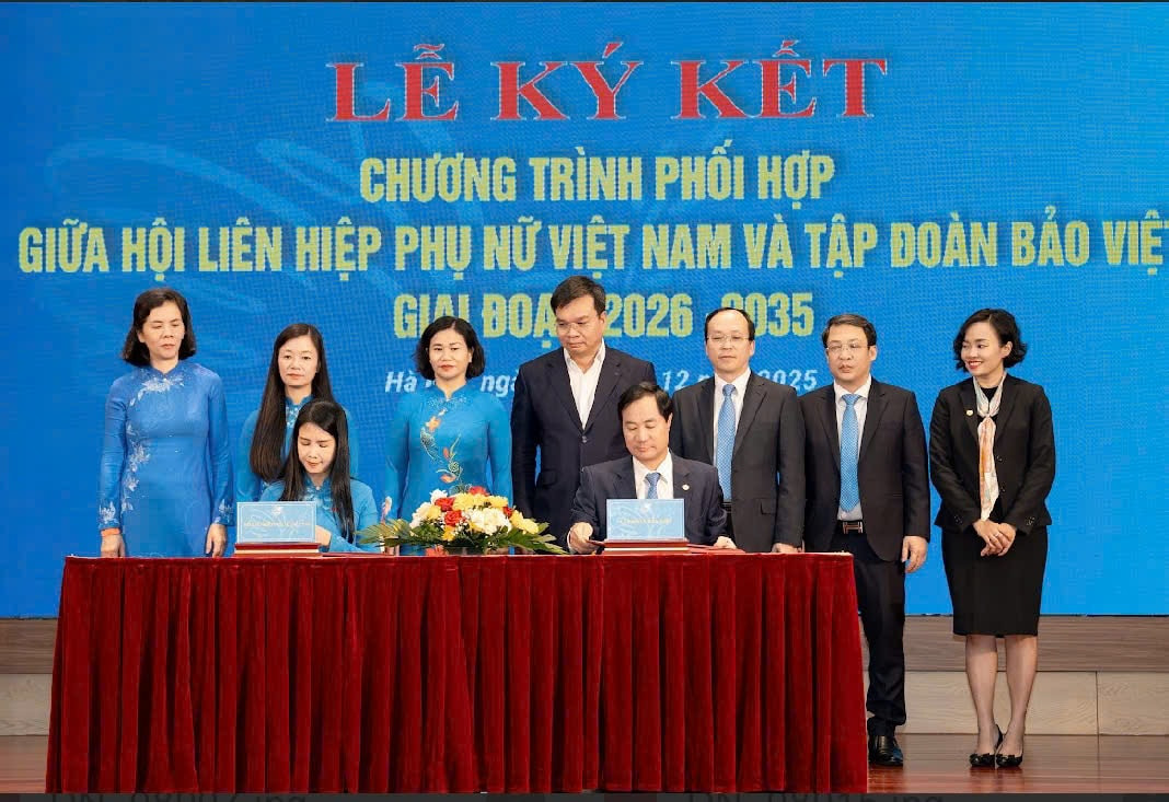 Ký kết với Hội LHPN