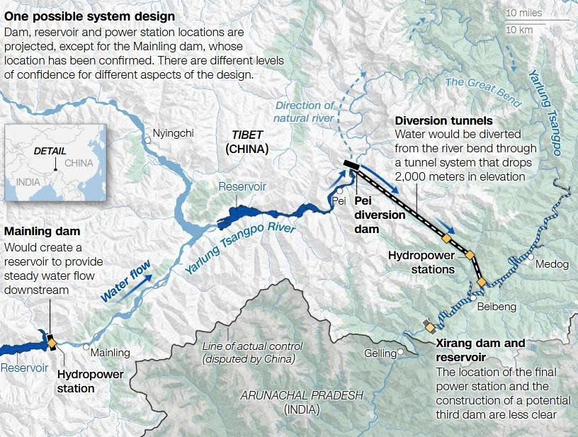 Siêu đập 168 tỷ USD lớn nhất thế giới khiến cả châu Á ‘đứng ngồi không yên’ - ảnh 2