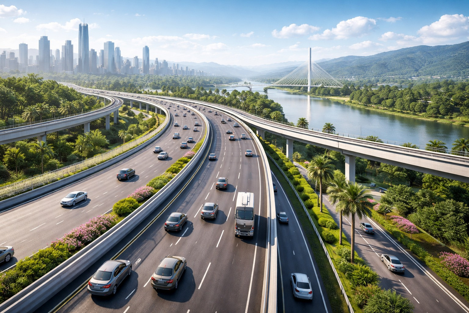 Ngày mai, Đèo Cả chính thức khởi công, khánh thành loạt dự án giao thông trọng điểm, vốn đầu tư hơn 85.000 tỷ- Ảnh 3. Ngày mai, Đèo Cả chính thức khởi công, khánh thành loạt dự án giao thông trọng điểm, vốn đầu tư hơn 85.000 tỷ- Ảnh 3.