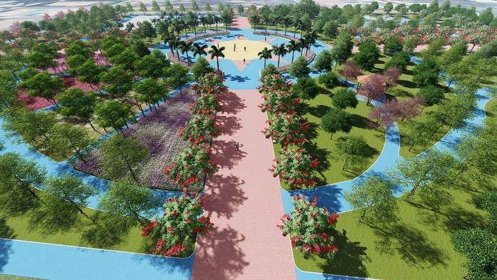 Thành phố giàu nhất Việt Nam chính thức khởi công công viên ‘mắt phượng’, hoàn thành sau hơn 200 ngày nữa- Ảnh 2.