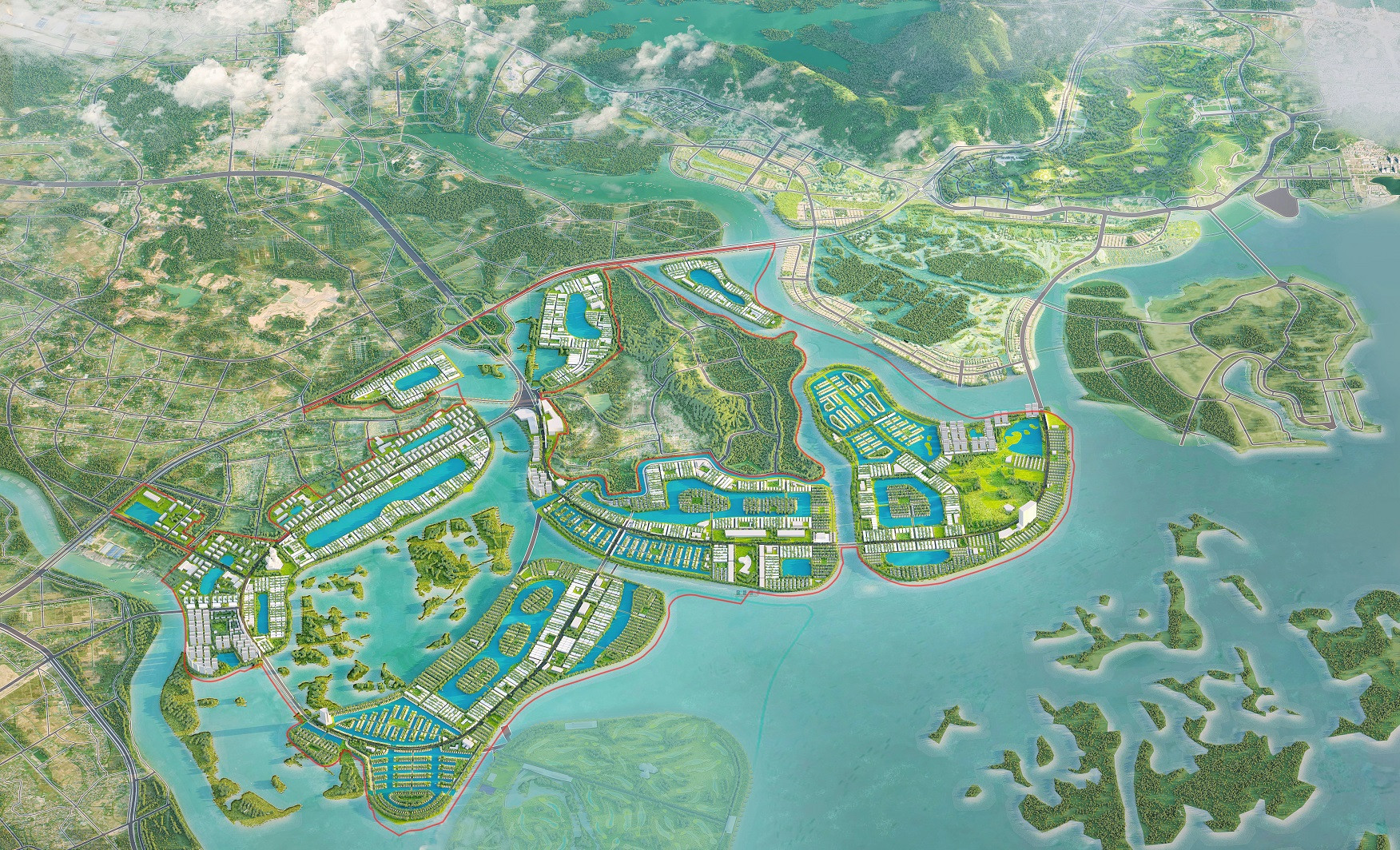 Chính thức khởi công đại công viên hơn 600ha lớn nhất cả nước, tọa lạc liền kề siêu đô thị biển 18 tỷ USD- Ảnh 2.