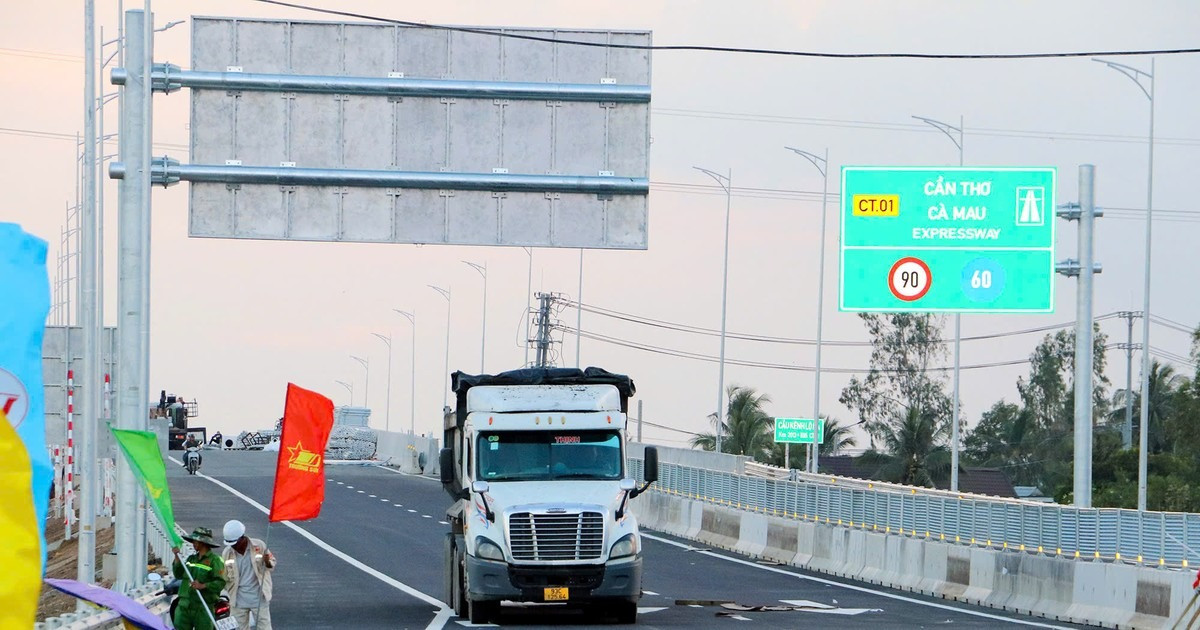 Cao tốc Cần Thơ - Hậu Giang chính thức được khánh thành. Nguồn ảnh: Plo.vn