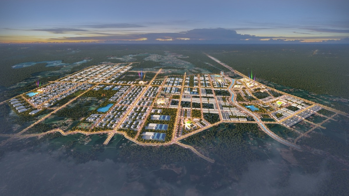 Phối cảnh Khu công nghiệp Phú Bình. Nguồn ảnh: Kinh Bắc