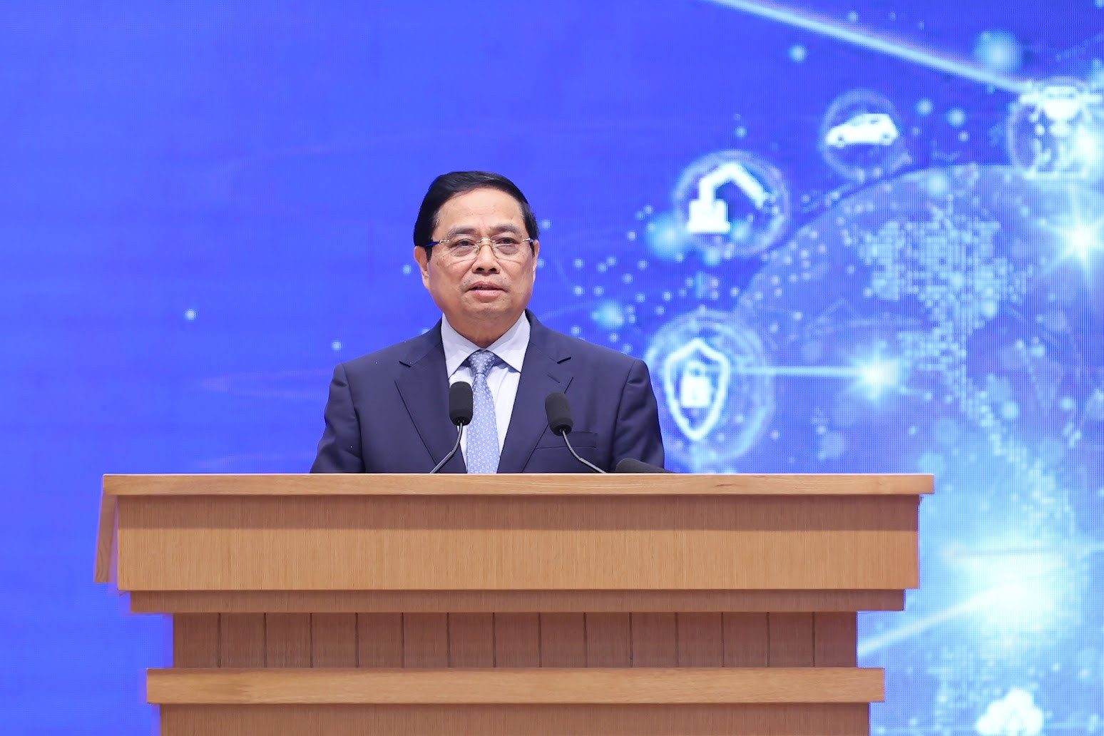 TỔNG THUẬT: Thủ tướng Phạm Minh Chính chủ trì Diễn đàn quốc gia phát triển Kinh tế số và xã hội số lần thứ 3- Ảnh 19. TỔNG THUẬT: Thủ tướng Phạm Minh Chính chủ trì Diễn đàn quốc gia phát triển Kinh tế số và xã hội số lần thứ 3- Ảnh 19.