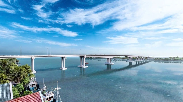 Chính thức khởi công cây cầu gần 3.000 tỷ bắc qua dòng sông biểu tượng tại Vĩnh Long- Ảnh 2.