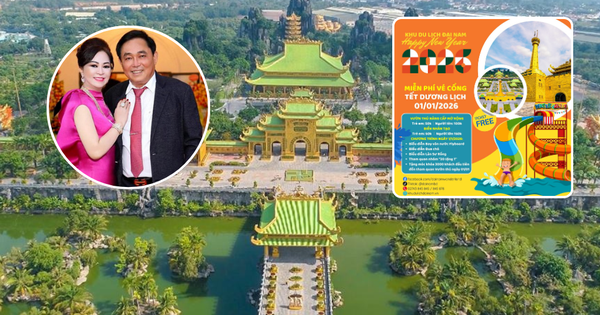 KDL 6.000 tỷ lớn bậc nhất Đông Nam Á của vợ chồng ông Dũng 'lò vôi' bất ngờ tung ưu đãi đặc biệt dịp cuối năm: Miễn phí toàn bộ vé cổng vào ngày này!