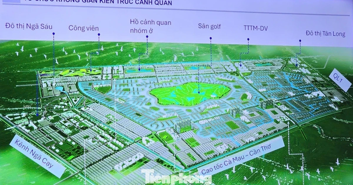 Lập quy hoạch phân khu dự án đô thị gần 3.000ha ở Cần Thơ