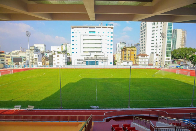 Sân vận động lâu đời tọa lạc tại ‘trái tim’ thành phố giàu nhất Việt Nam hoàn thành ‘lên đời’- Ảnh 1.