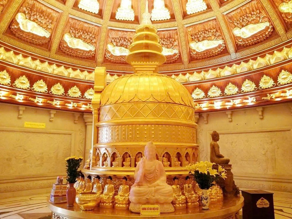 Cách Hà Nội hơn 90km có một ngôi tháp 13 tầng, cao 100m, được công nhận là bảo tháp cao nhất châu Á - ảnh 6