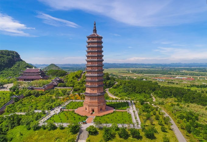 Cách Hà Nội hơn 90km có một ngôi tháp 13 tầng, cao 100m, được công nhận là bảo tháp cao nhất châu Á - ảnh 3
