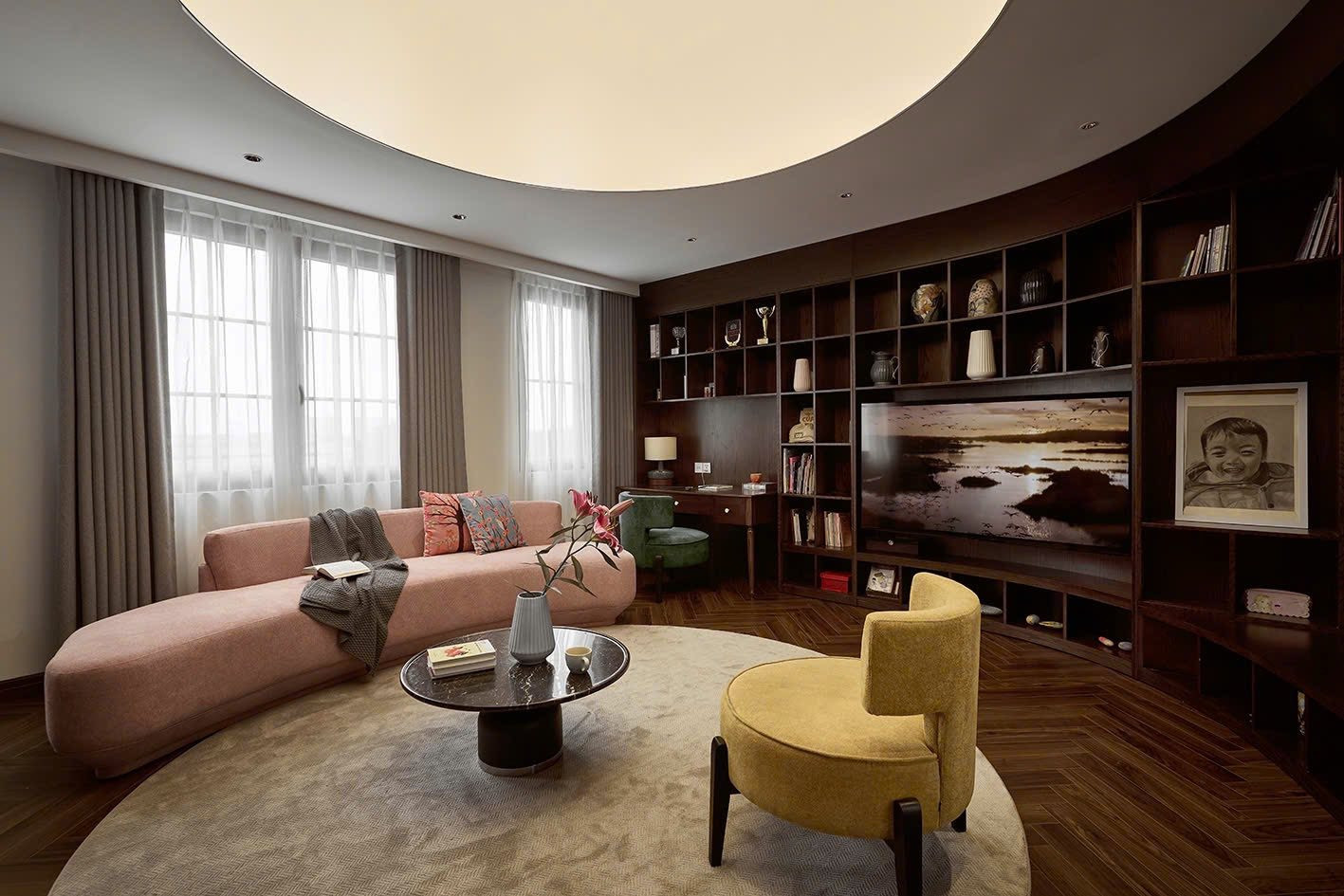 Bên trong căn biệt thự mang hồn Kinh Bắc với kiến trúc Đông Dương- Ảnh 4.