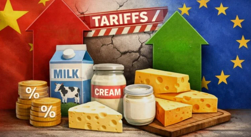 Nóng: Trung Quốc áp thuế 42,7% lên sữa của EU, thổi bùng chiến tranh thương mại