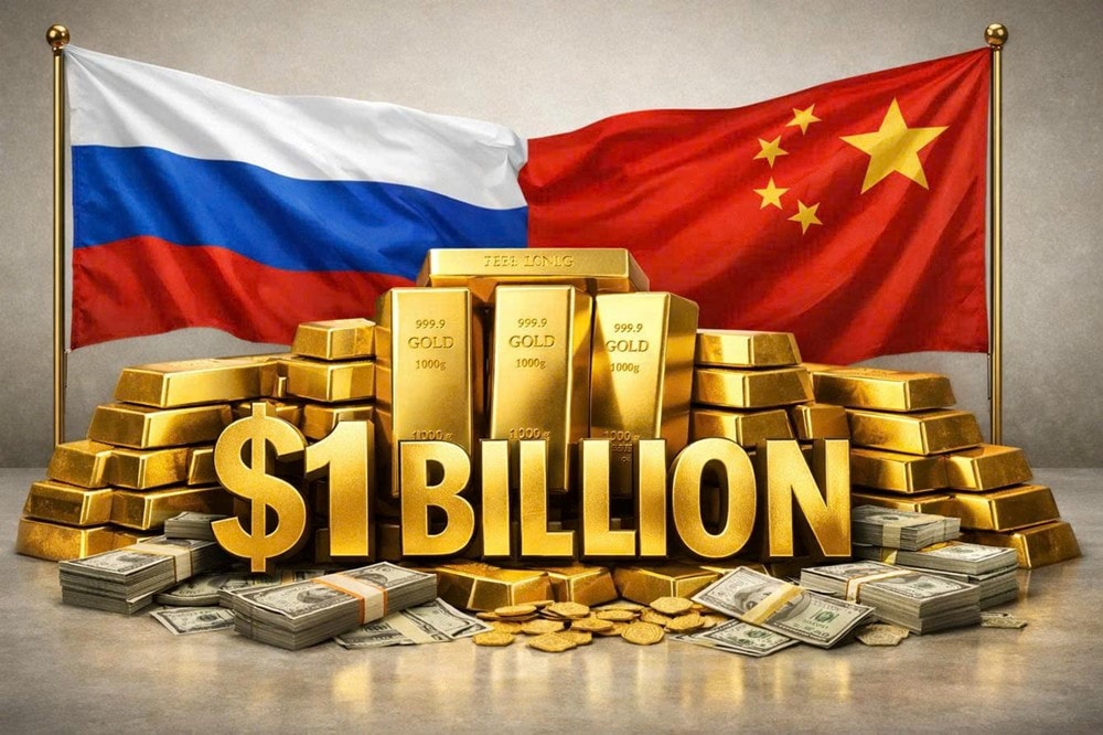 Chưa từng có trong lịch sử: Hai quốc gia chủ chốt BRICS lập kỷ lục mua bán vàng, đánh dấu bước ngoặt phi USD hóa - ảnh 1