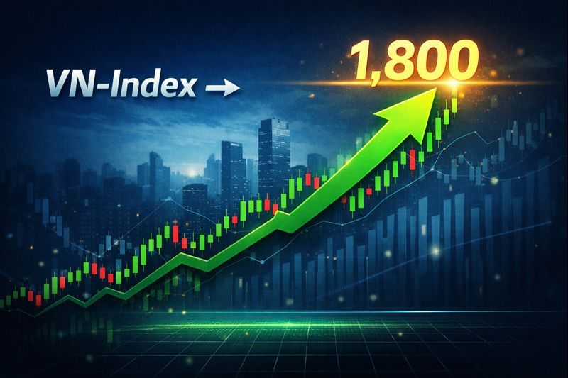 Nhận định chứng khoán 25/12: VN-Index hướng lên 1.800 điểm