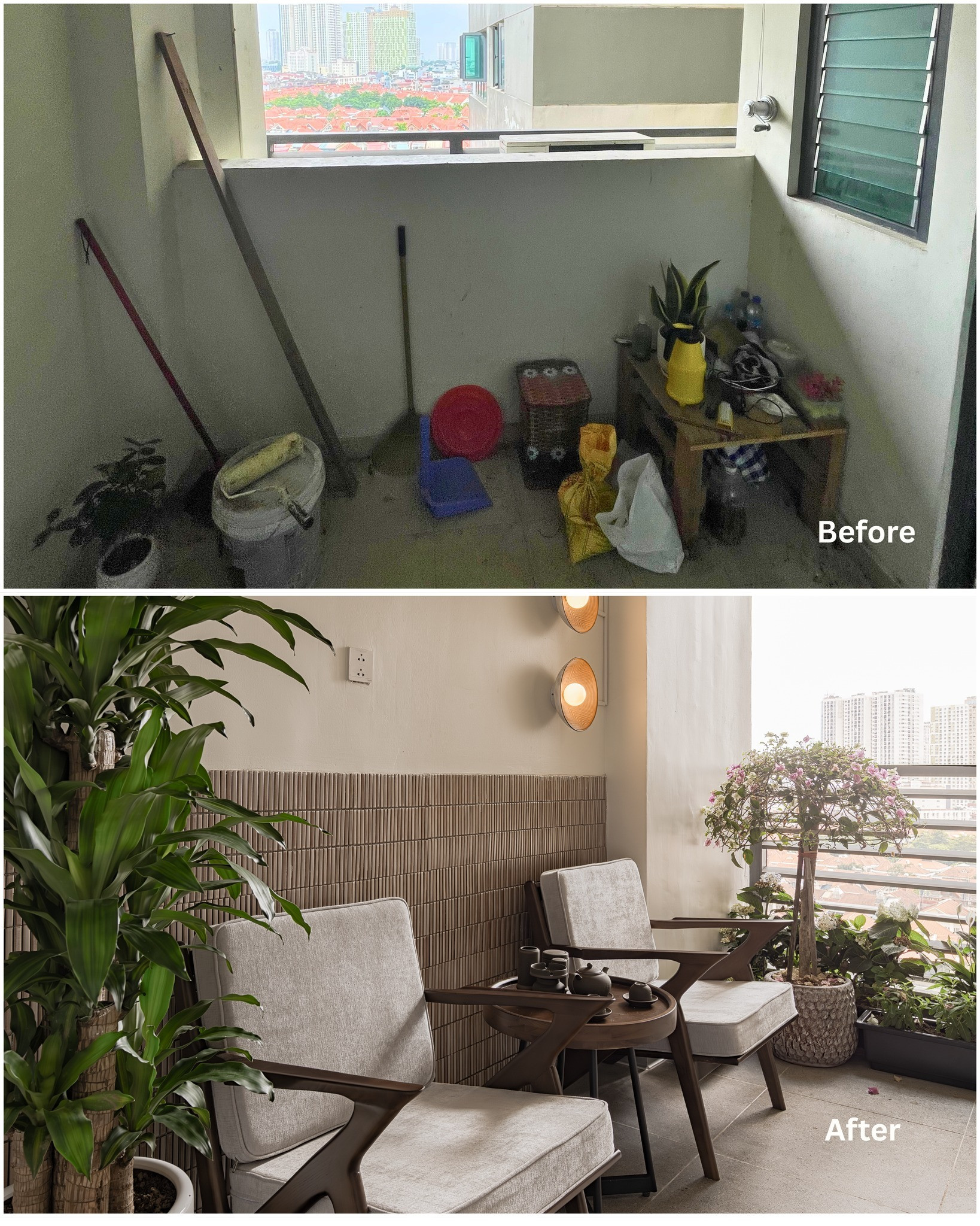 Ban công mở, ánh sáng ngập tràn: Không gian sống đáng mơ ước sau lần sửa nhà thứ 2- Ảnh 4.