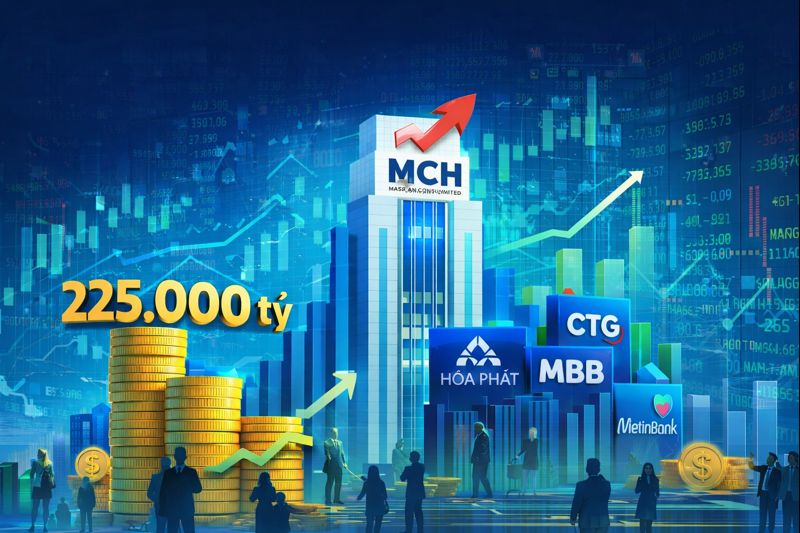 HoSE chốt sổ niêm yết năm 2025 bằng ‘siêu tân binh’ vốn hóa 225.000 tỷ đồng, vượt mặt các ông lớn HPG, MBB, CTG