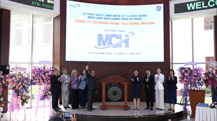 Masan Consumer (MCH) chính thức niêm yết trên HOSE, đánh dấu giai đoạn tiếp theo trên hành trình kiến tạo giá trị bền vững