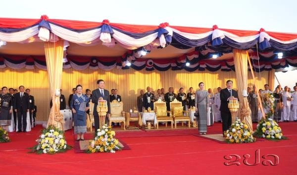 Khánh thành cầu mới thúc đẩy giao thương Lào - Thái Lan - Việt Nam- Ảnh 1.