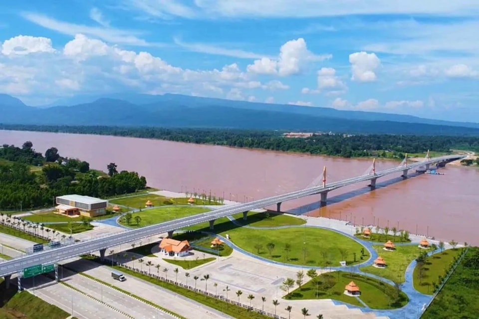 Khánh thành cầu mới thúc đẩy giao thương Lào - Thái Lan - Việt Nam- Ảnh 2.