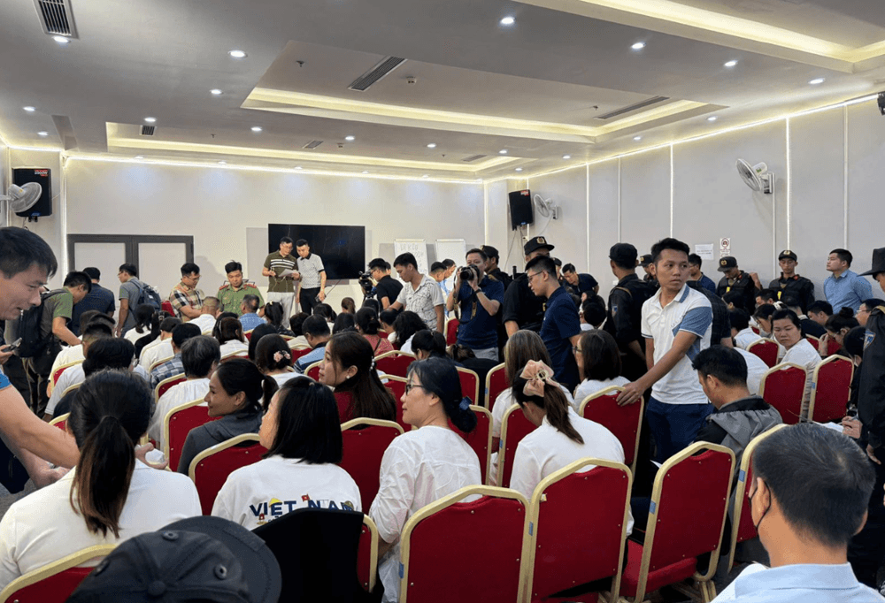 Lật tẩy hệ thống đa cấp gần 2.000 người tham gia, huy động vốn hàng tỷ đồng: Khởi tố 3 đối tượng - ảnh 1