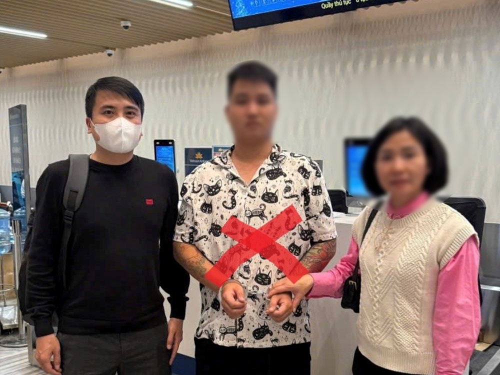 Di lý thành công đối tượng truy nã Nguyễn Mạnh Hoài, SN 1999