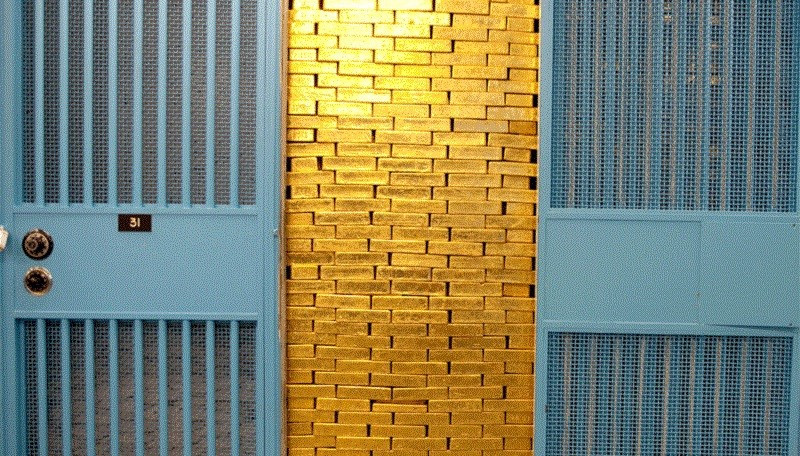 'Kho' duy nhất thế giới chứa 507.000 thỏi vàng nặng hơn 6.300 tấn, trị giá 22,4 triệu tỷ nằm bên dưới tòa nhà 14 tầng - ảnh 2