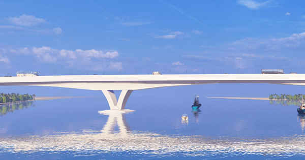 Cây cầu vượt sông Hồng 4.900 tỷ nối Hà Nội với Hưng Yên, thay thế bến phà huyết mạch trong kháng chiến sẽ hoàn thành vào năm 2027