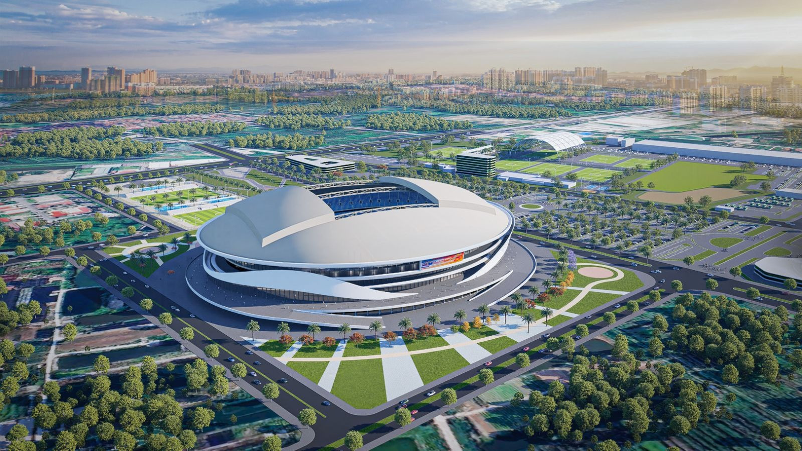 Việt Nam sắp có sân vận động hiện đại 5,5ha đạt chuẩn FIFA, quy mô 60.000 chỗ ngồi- Ảnh 2.