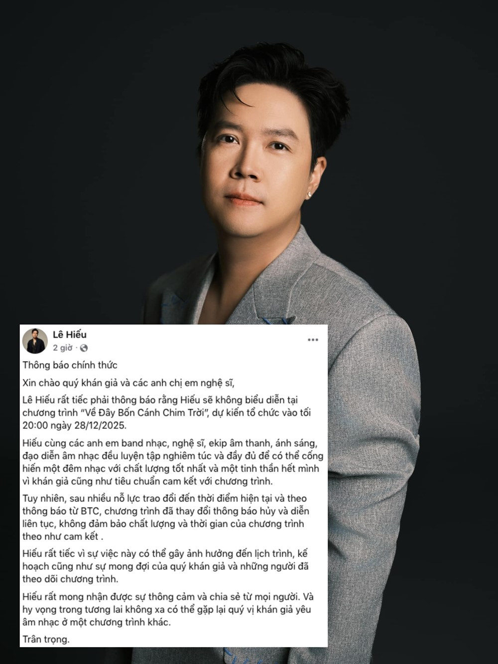 Đêm nhạc có giá vé 13 triệu/cặp của nhạc sĩ Trần Tiến, diva Hồng Nhung bị hủy ngay trước giờ diễn, hàng nghìn người phẫn nộ - ảnh 4