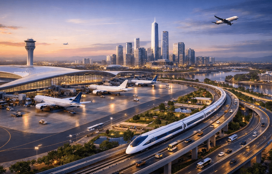 Việt Nam sắp có đô thị sân bay quy mô hơn 43.000ha- Ảnh 2. Việt Nam sắp có đô thị sân bay quy mô hơn 43.000ha- Ảnh 2.
