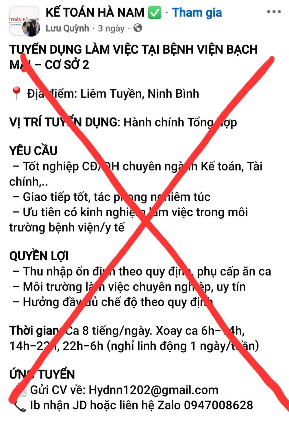 Bệnh viện Bạch Mai phát cảnh báo khẩn tới người dân - ảnh 2