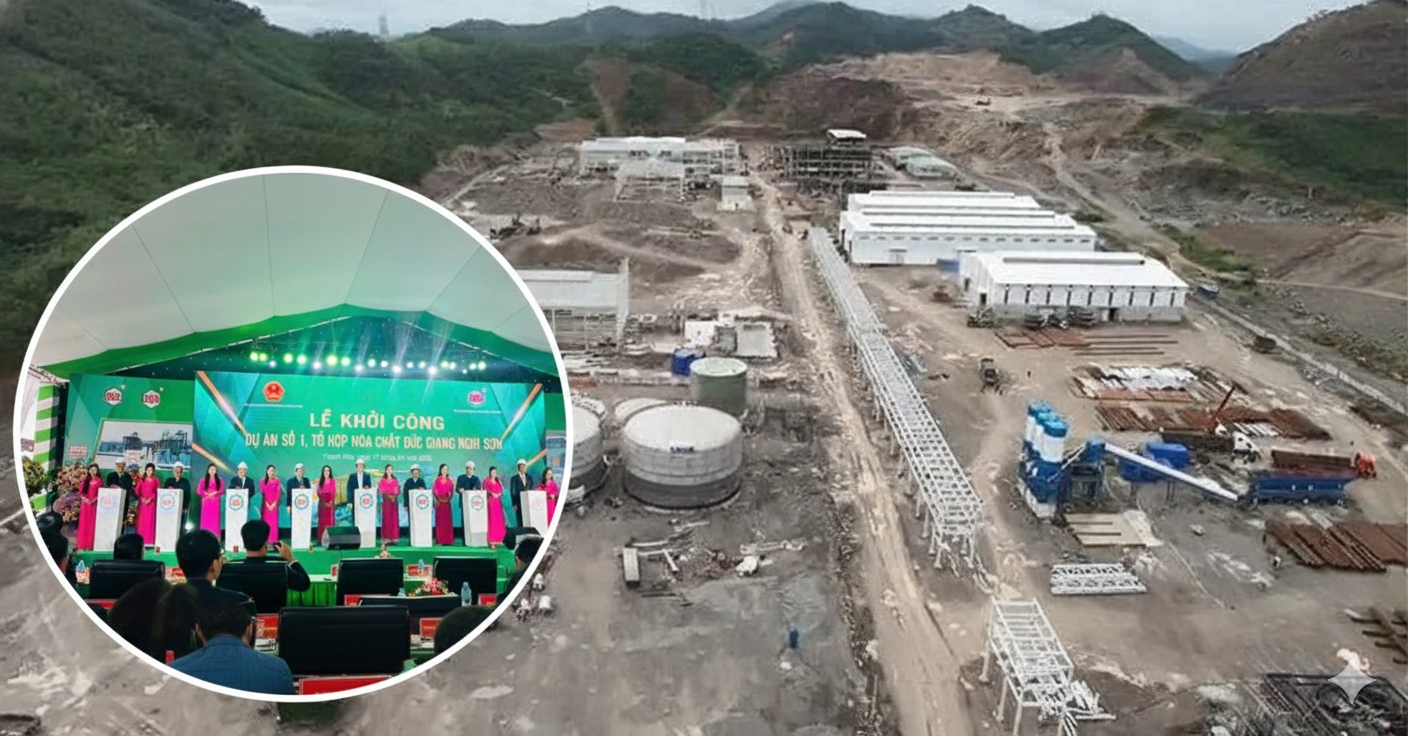 Dự án 12.000 tỷ của Hóa chất Đức Giang sắp vận hành giai đoạn 1, 50% công suất đã được bao tiêu