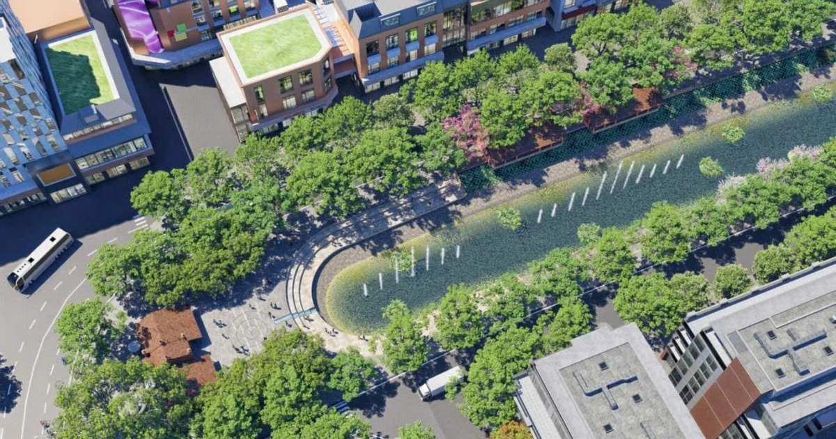 Xây dựng tuyến đường sắt trên cao dọc phía Đông sông Tô Lịch