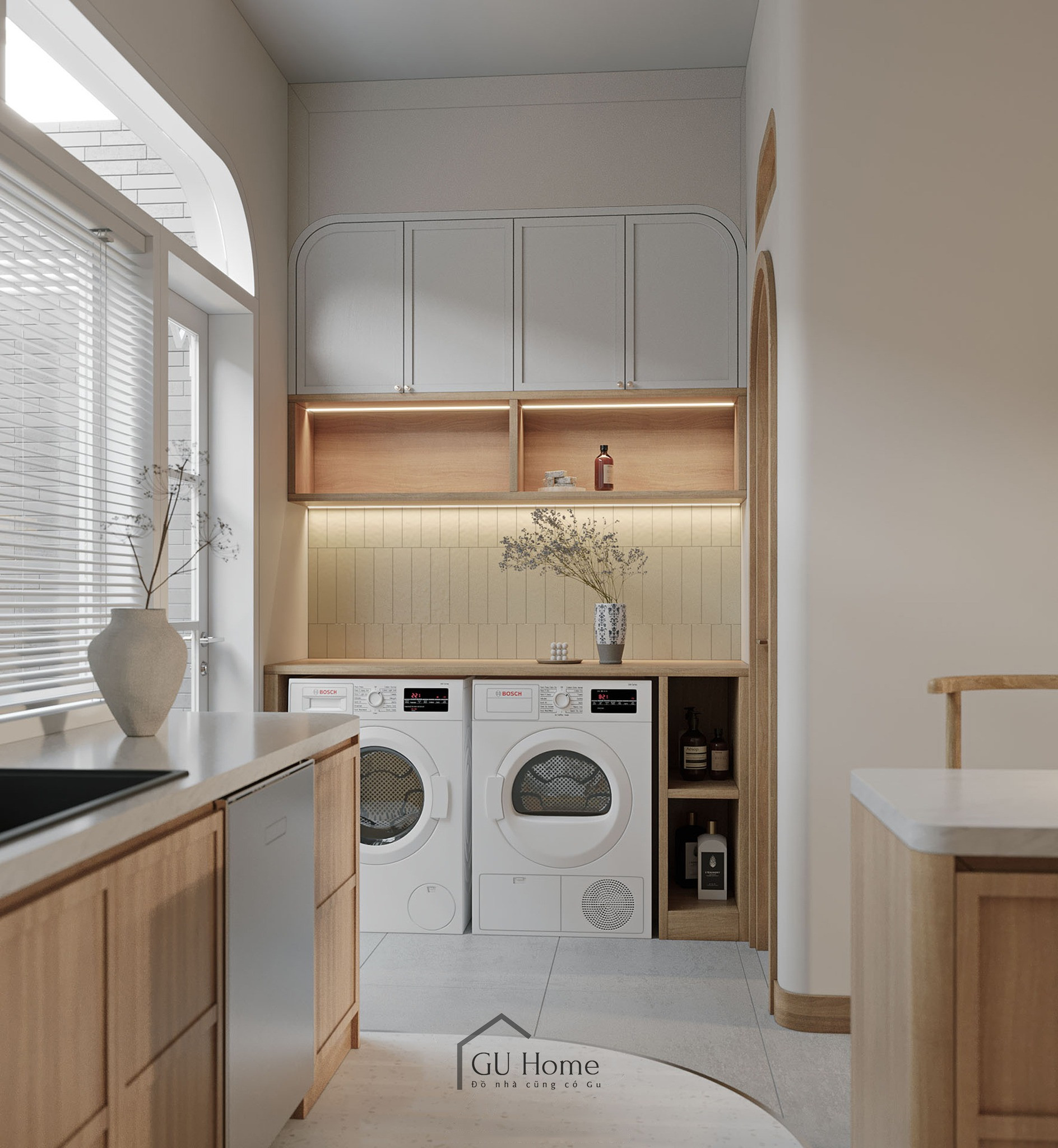 Sống chậm và chữa lành trong căn hộ mang đậm phong cách Japandi giữa làng quê- Ảnh 6.