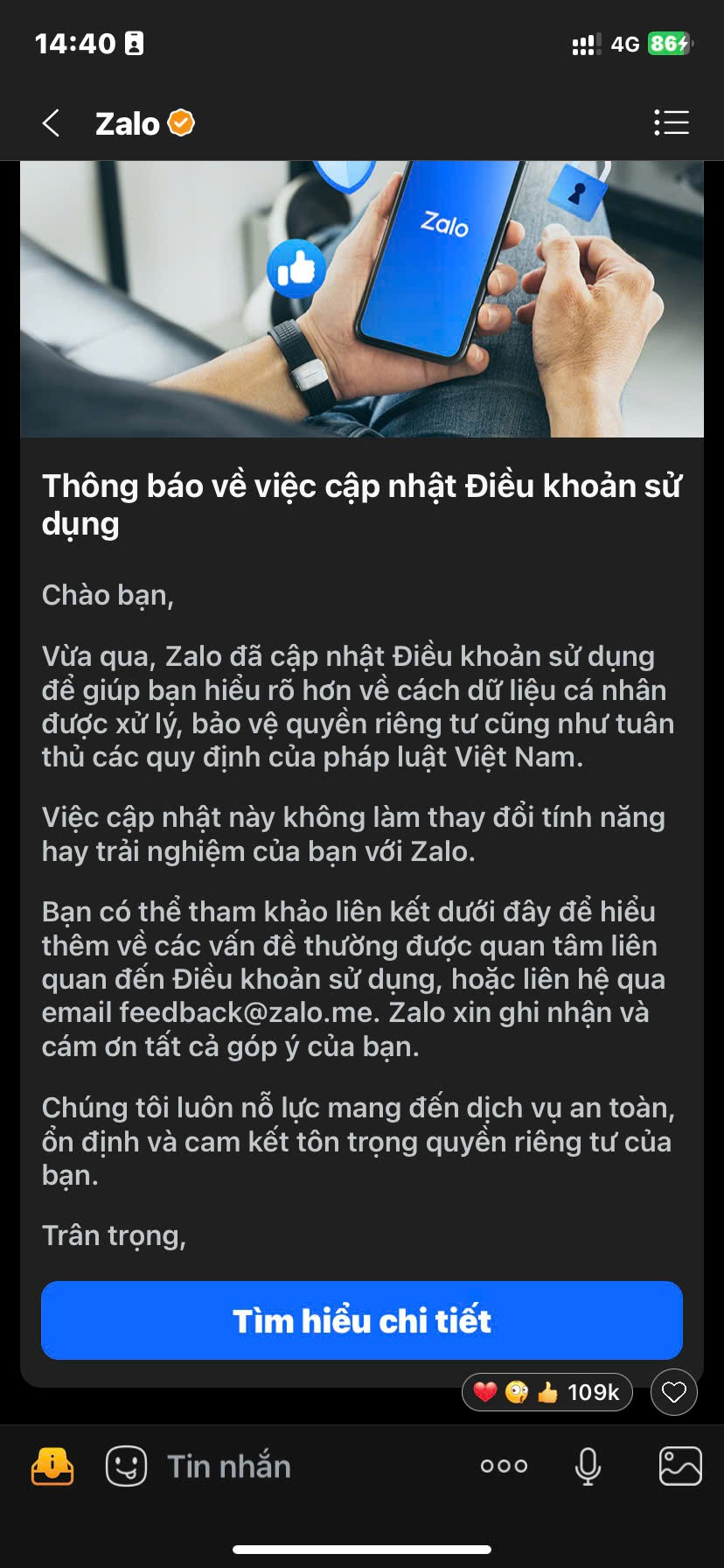Zalo có động thái khẩn sau yêu cầu rà soát, điều chỉnh thỏa thuận - ảnh 2