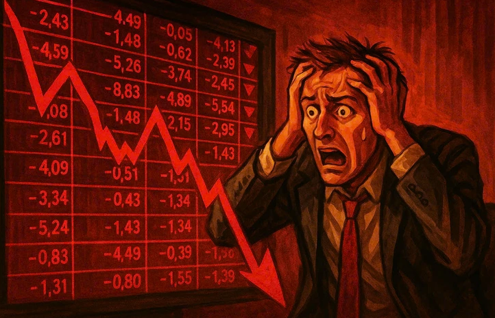 Top 10 cổ phiếu giảm giá mạnh nhất năm 2025