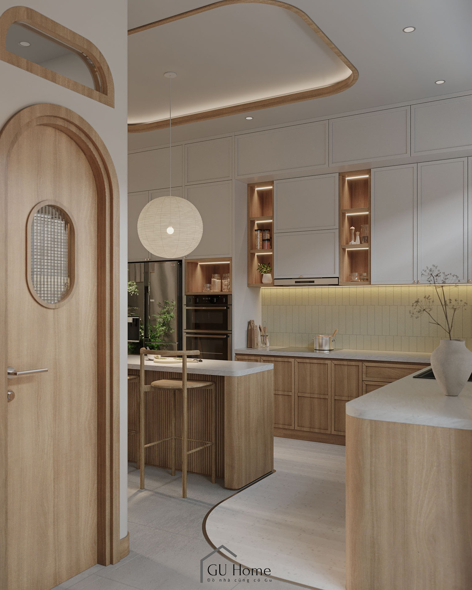 Sống chậm và chữa lành trong căn hộ mang đậm phong cách Japandi giữa làng quê- Ảnh 10.