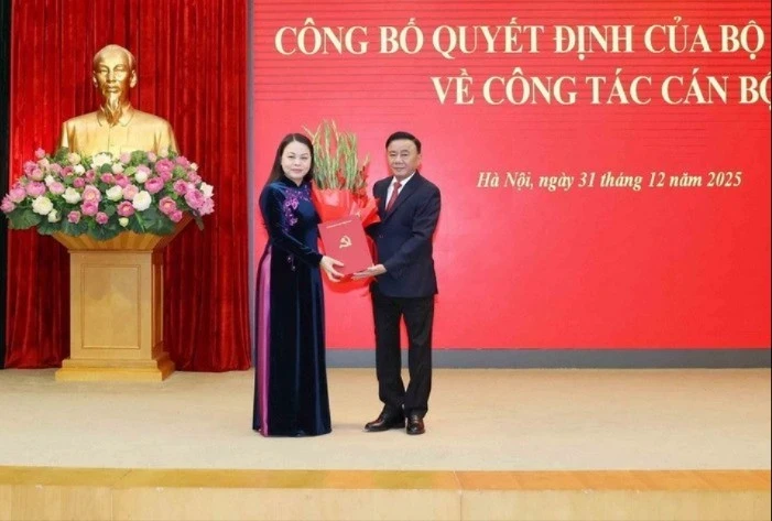 Bà Nguyễn Thị Thu Hà giữ chức Phó Chánh Văn phòng Thường trực Văn phòng Trung ương Đảng