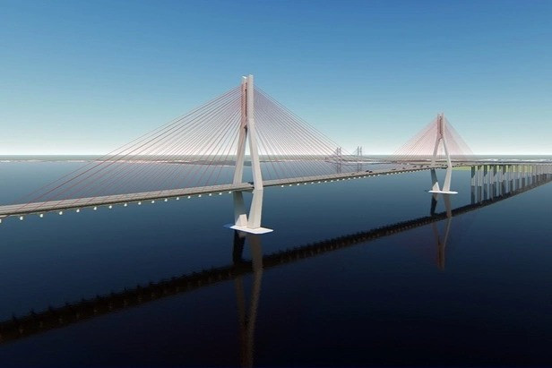 Phối cảnh cầu Cát Lái. Nguồn ảnh: Internet