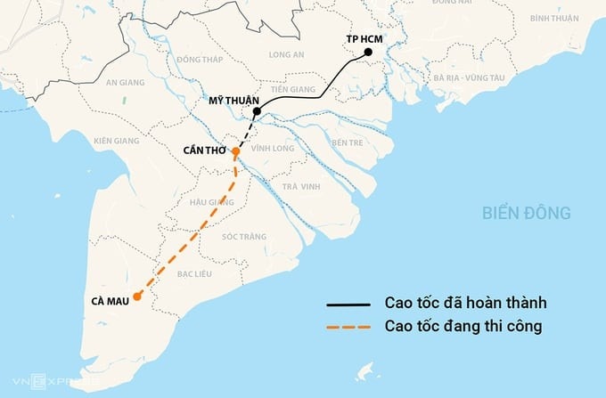 Lùi thời hạn thông xe trục chiến lược hơn 17.000 tỷ giúp khơi thông 'cửa ngõ' miền Tây của Việt Nam- Ảnh 2.
