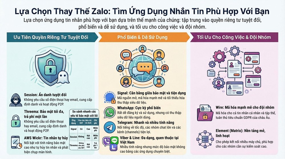 Zalo mất vị thế, tụt hạng không phanh, người dùng Việt tìm ứng dụng nhắn tin thay thế - ảnh 3