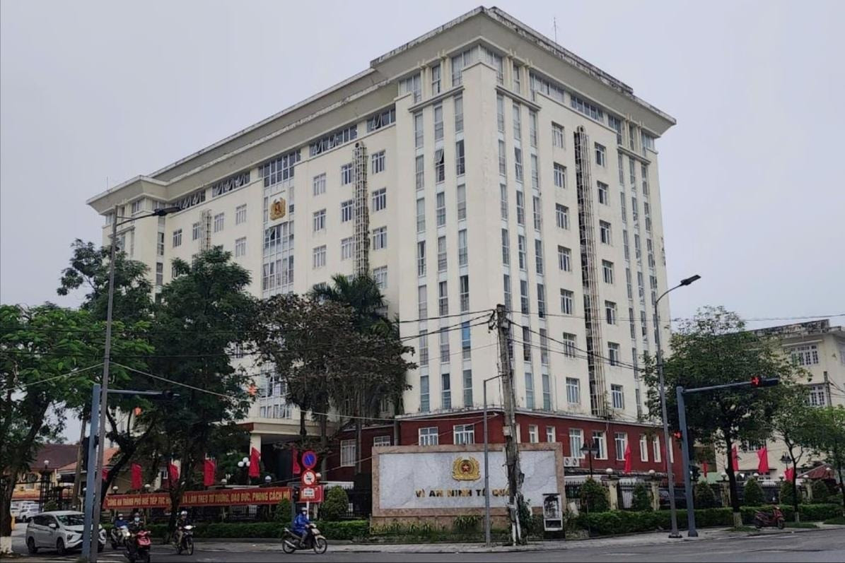Trụ sở Công an tại TP. Huế. Nguồn ảnh: Internet