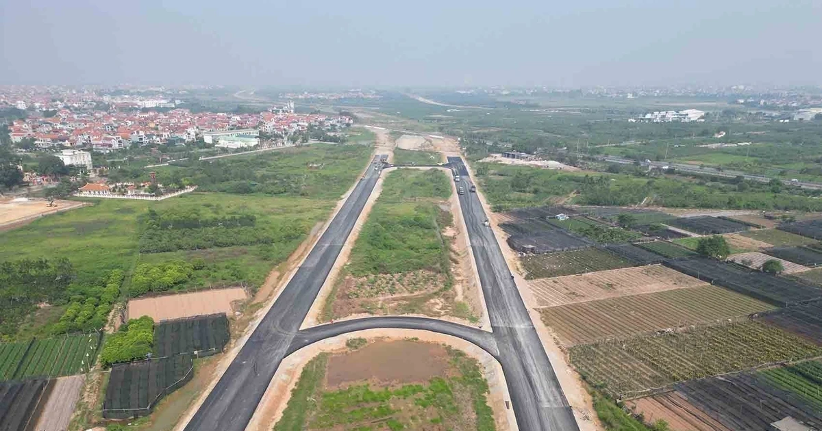 Đường Vành đai 4 Hà Nội: Hoàn thành đường song hành trong quý 2/2026