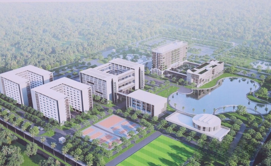 Khu đại học tại tỉnh Ninh Bình đón dự án hơn 1.000 tỷ của Học viện Ngân hàng- Ảnh 2.