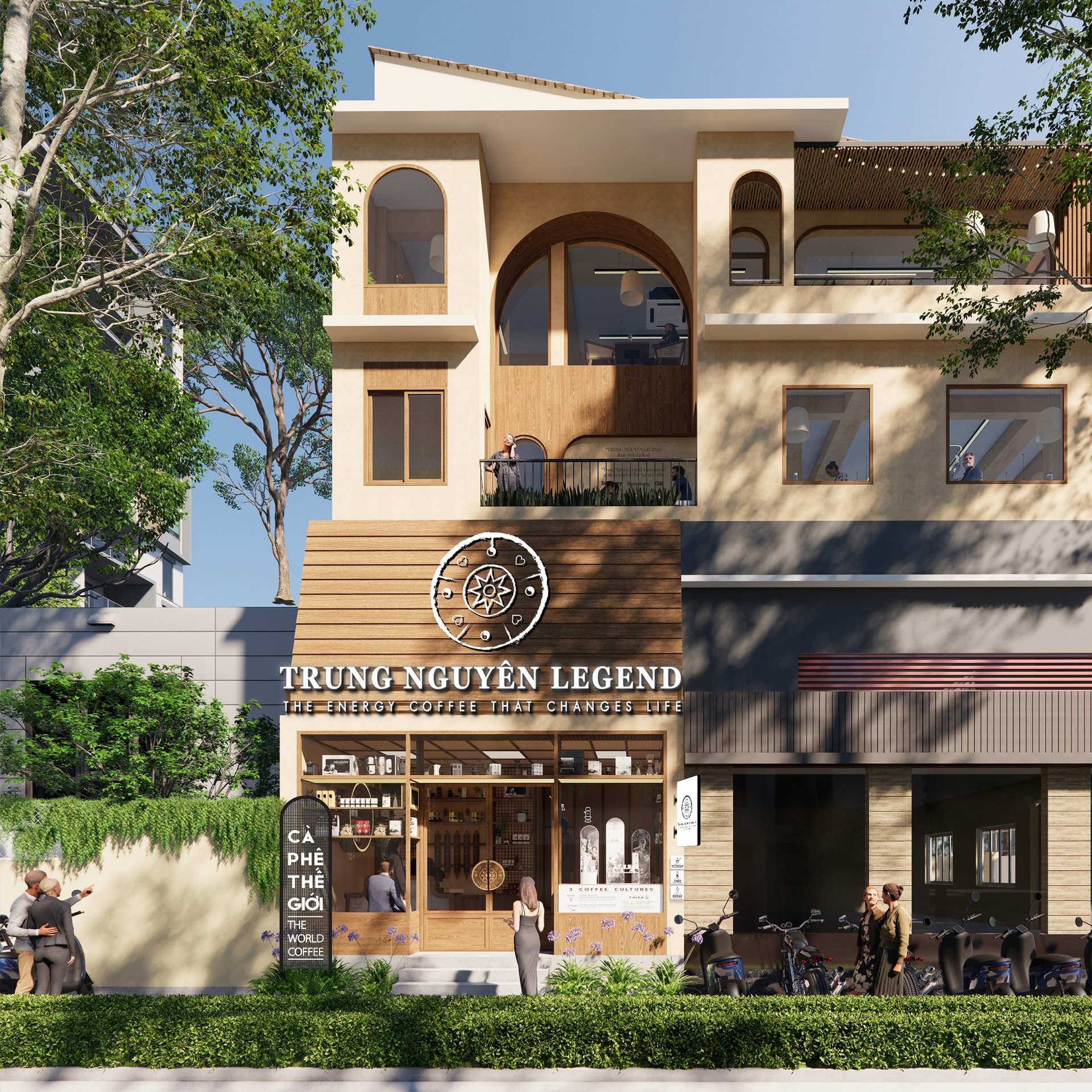 Trung Nguyên Legend của ông Đặng Lê Nguyên Vũ hé lộ cửa hàng mới tại vị trí sôi động bậc nhất TP. HCM