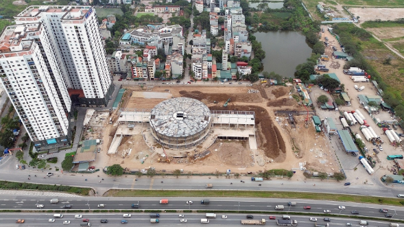 Mục sở thị bến xe khách thứ 7 hiện đại và thông minh nhất Hà Nội sắp đi vào hoạt động- Ảnh 3.