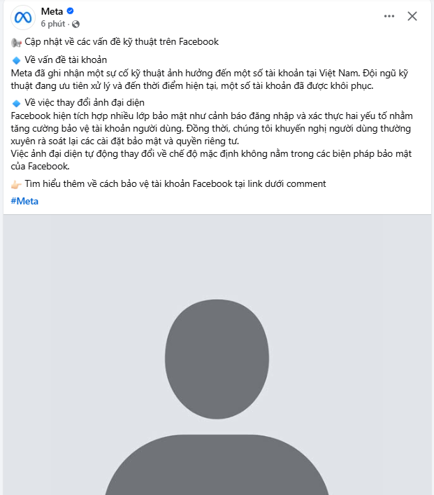 Facebook thông báo khẩn - ảnh 2