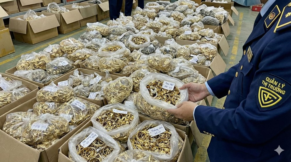 Phát hiện hơn 194.000 sản phẩm vàng, trang sức nhập lậu - ảnh 1